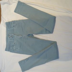 NWOT Grain de Malice sky blue stretch jeans